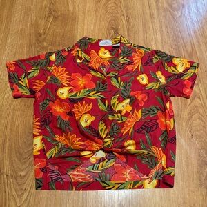 Vintage Hawaiian Print Shirt